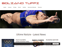 Tablet Screenshot of bolzanotuffi.com